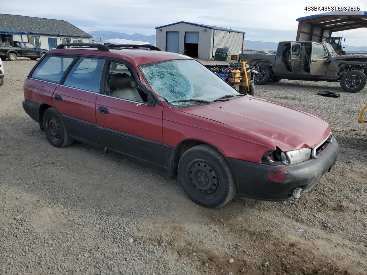 1996 Subaru Legacy L VIN: 4S3BK4353T6937895 Lot: 76354154