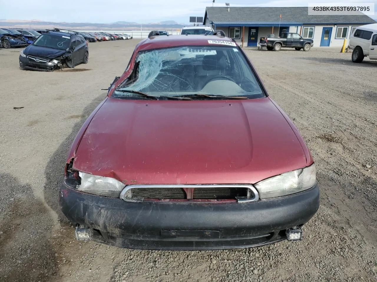 1996 Subaru Legacy L VIN: 4S3BK4353T6937895 Lot: 76354154