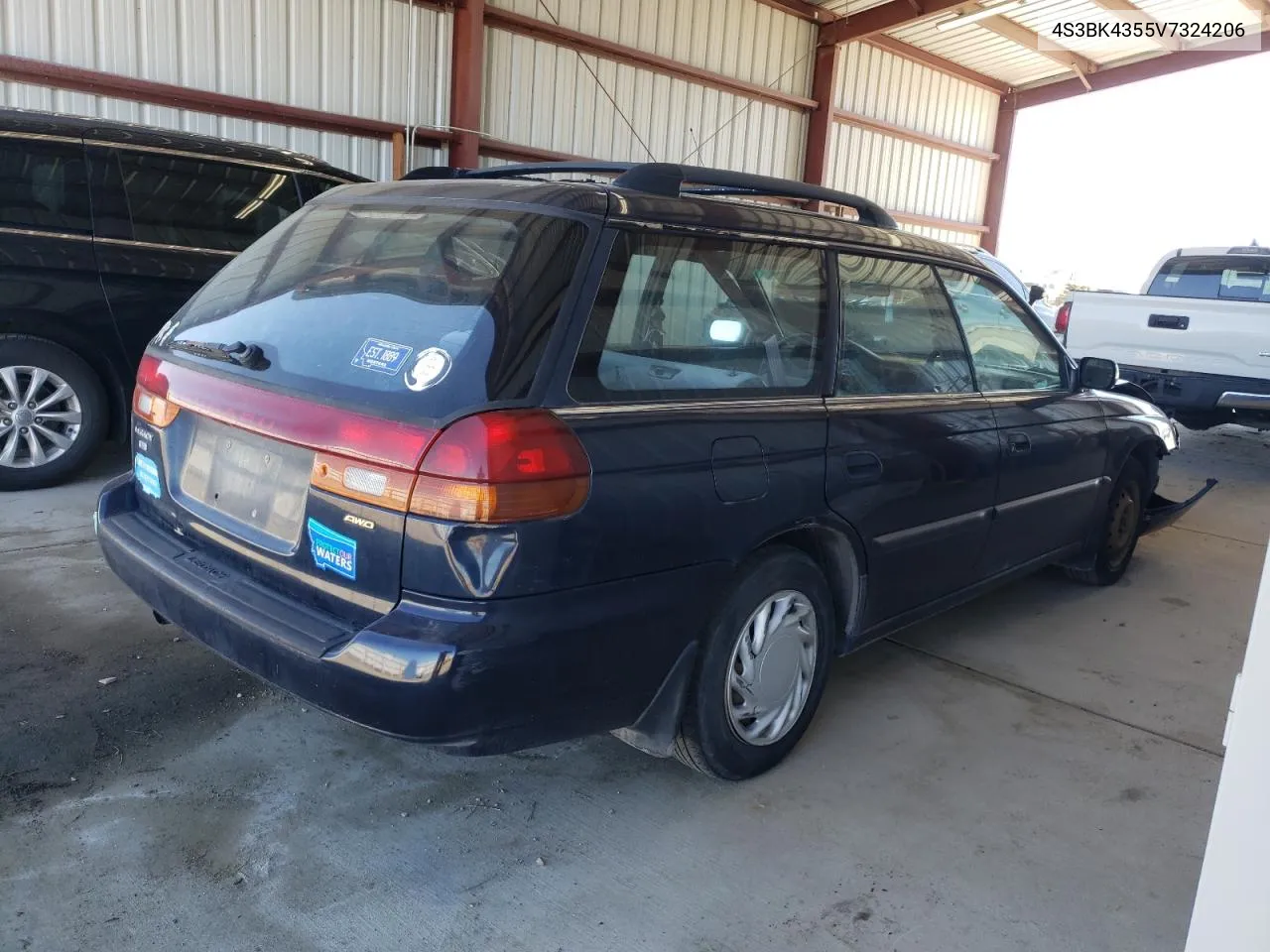 1997 Subaru Legacy L VIN: 4S3BK4355V7324206 Lot: 49733874