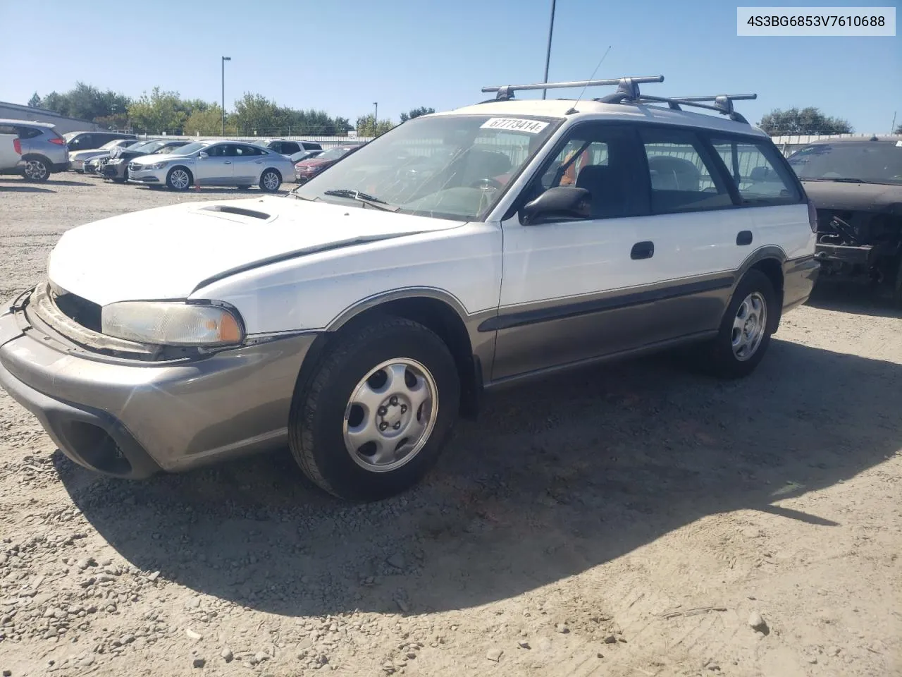 1997 Subaru Legacy Outback VIN: 4S3BG6853V7610688 Lot: 67773414