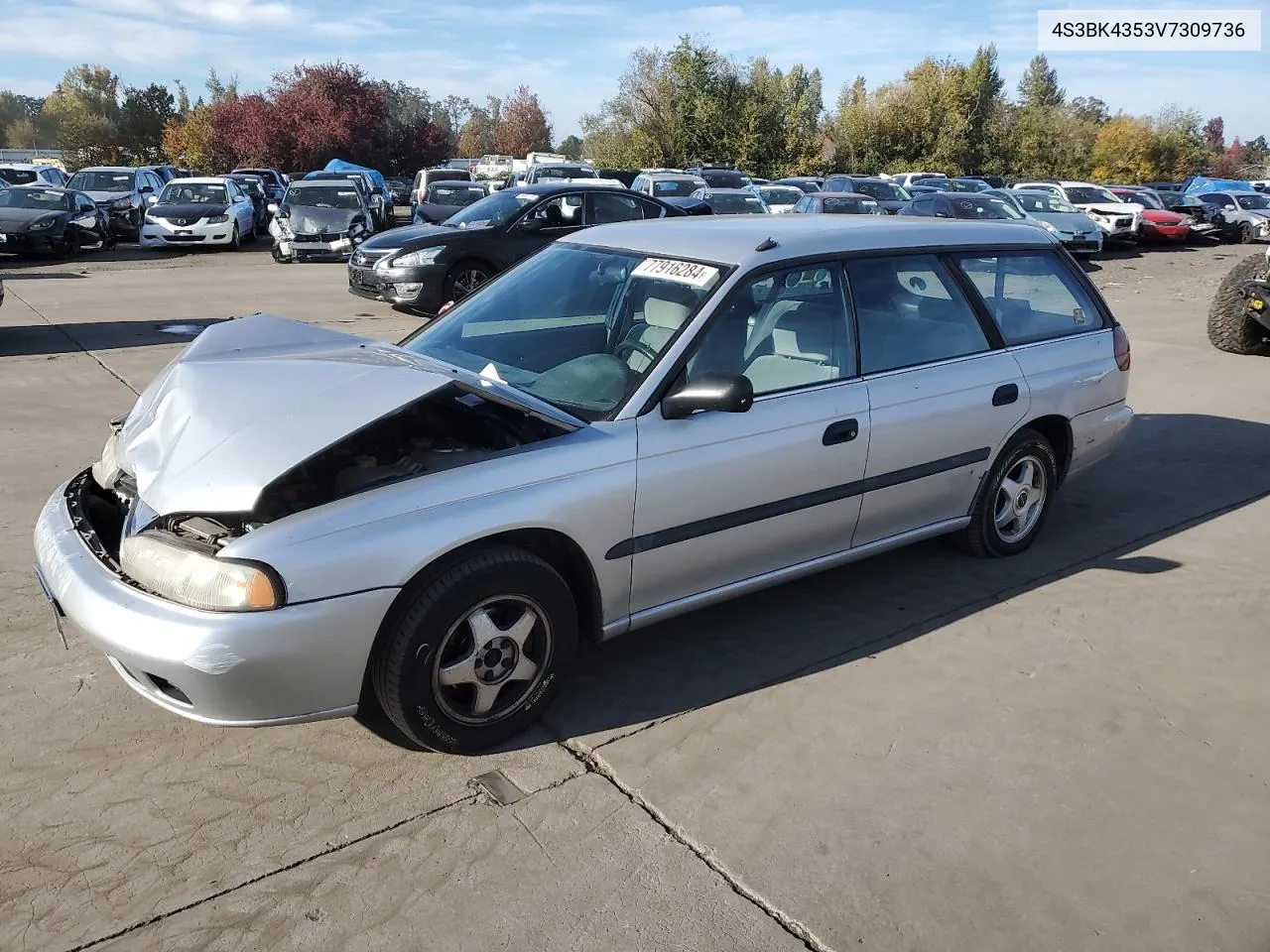 1997 Subaru Legacy L VIN: 4S3BK4353V7309736 Lot: 77916284