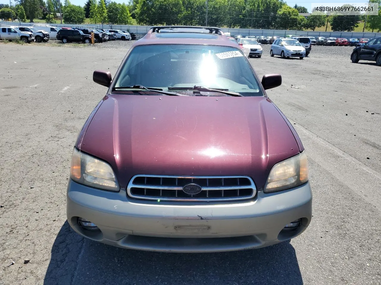 2000 Subaru Legacy Outback Limited VIN: 4S3BH6869Y7662661 Lot: 60565254