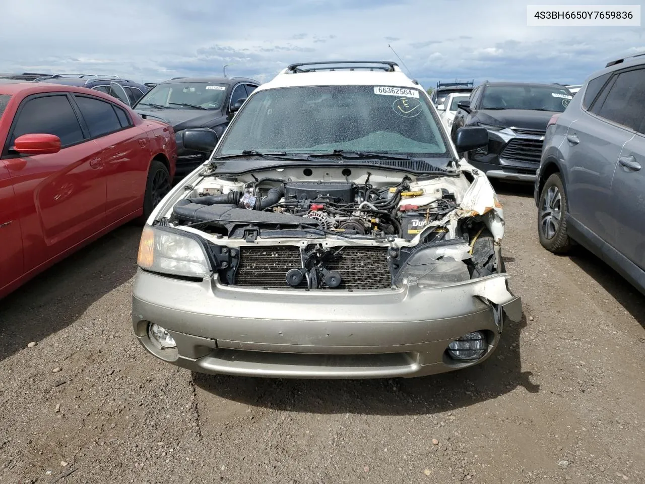 2000 Subaru Legacy Outback VIN: 4S3BH6650Y7659836 Lot: 66362564