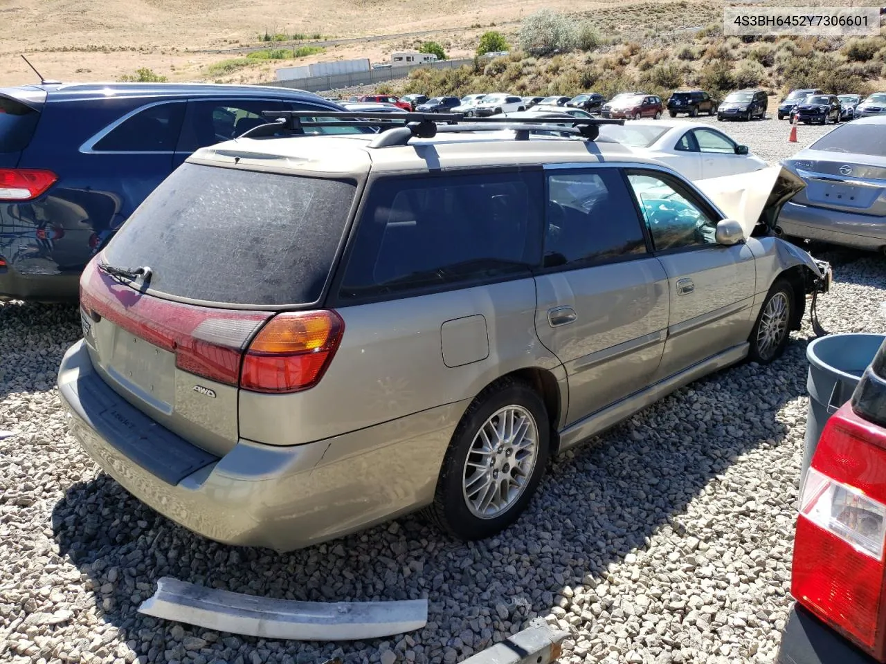 2000 Subaru Legacy Gt VIN: 4S3BH6452Y7306601 Lot: 67319954