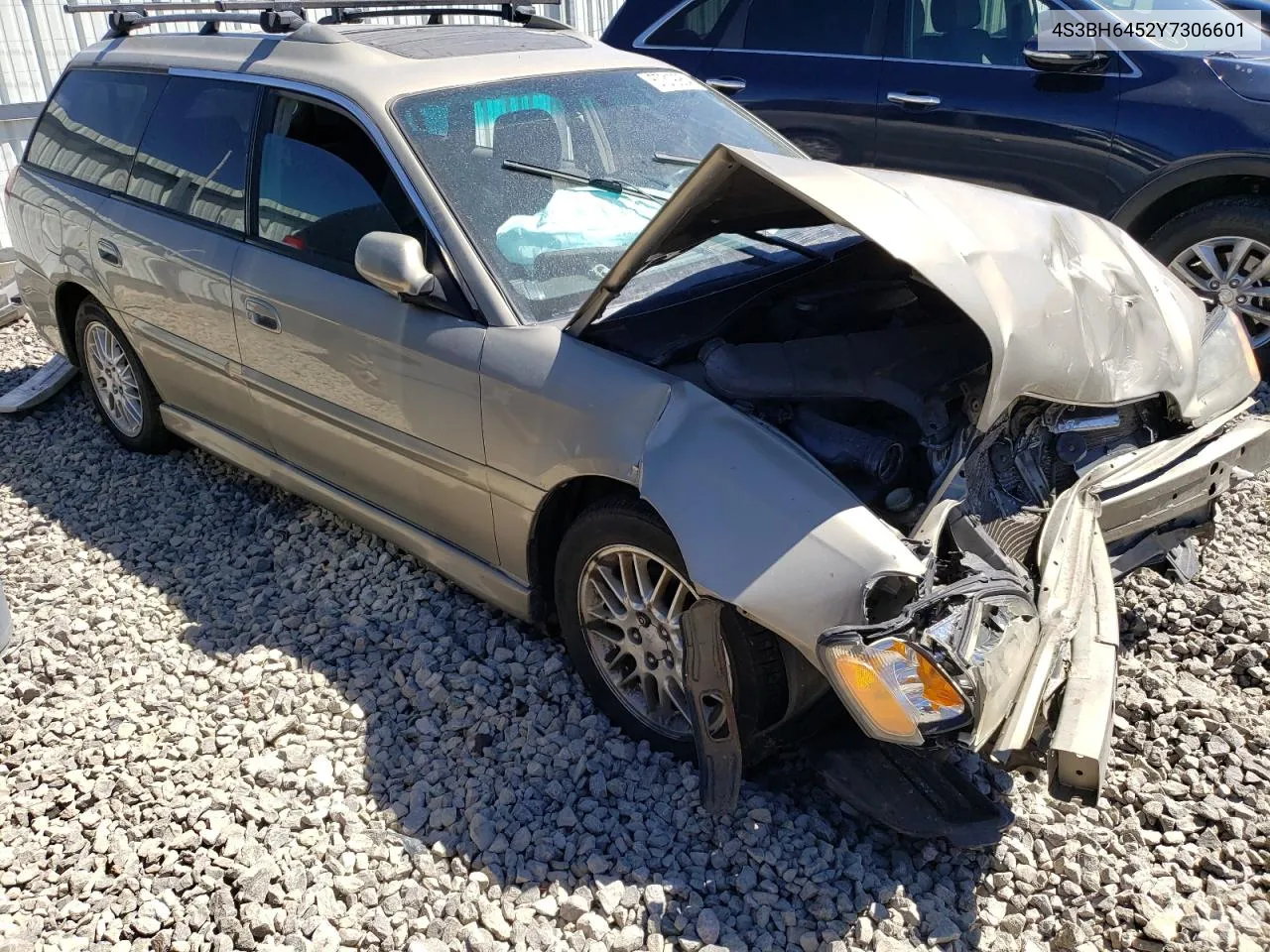 2000 Subaru Legacy Gt VIN: 4S3BH6452Y7306601 Lot: 67319954