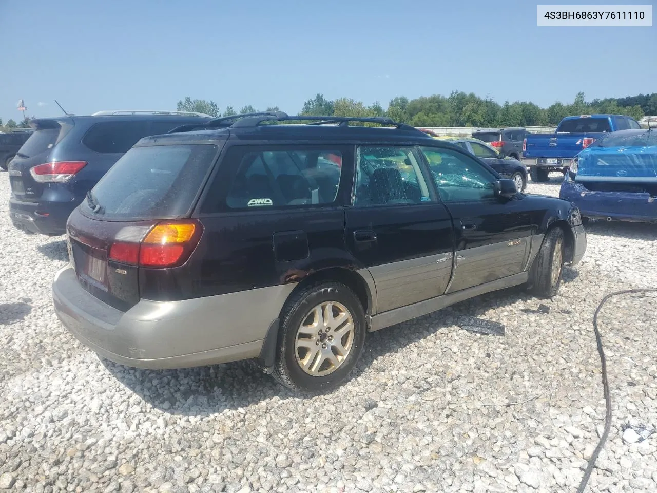 4S3BH6863Y7611110 2000 Subaru Legacy Outback Limited