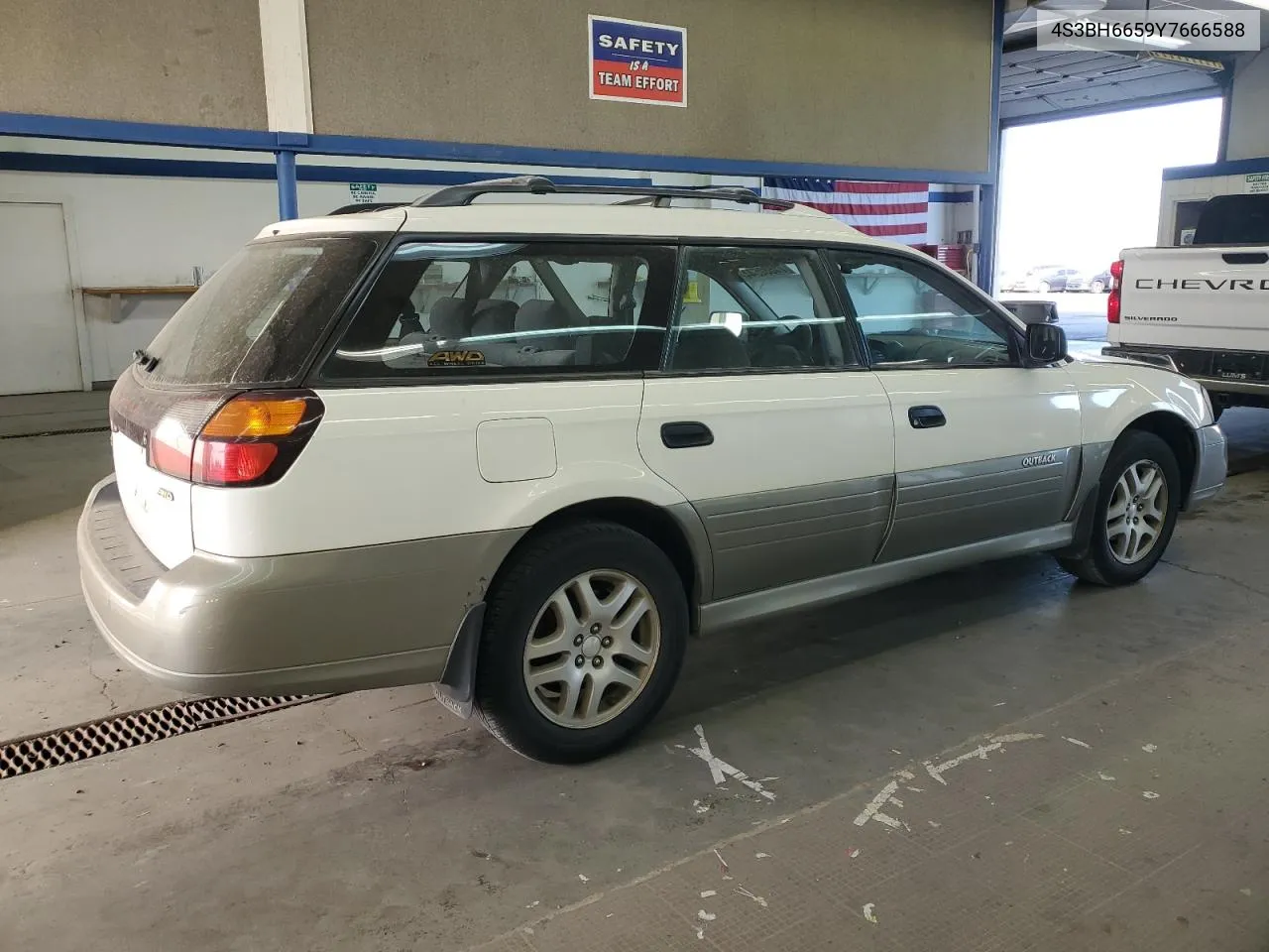 2000 Subaru Legacy Outback VIN: 4S3BH6659Y7666588 Lot: 73582544