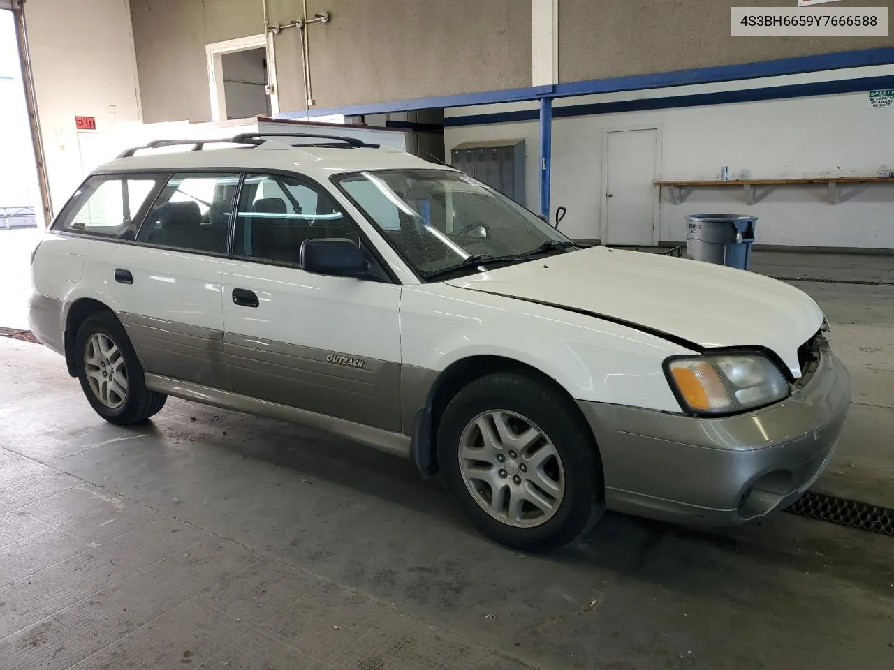 2000 Subaru Legacy Outback VIN: 4S3BH6659Y7666588 Lot: 73582544