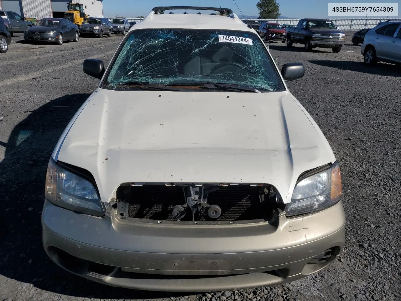 2000 Subaru Legacy Outback Awp VIN: 4S3BH6759Y7654309 Lot: 74544344