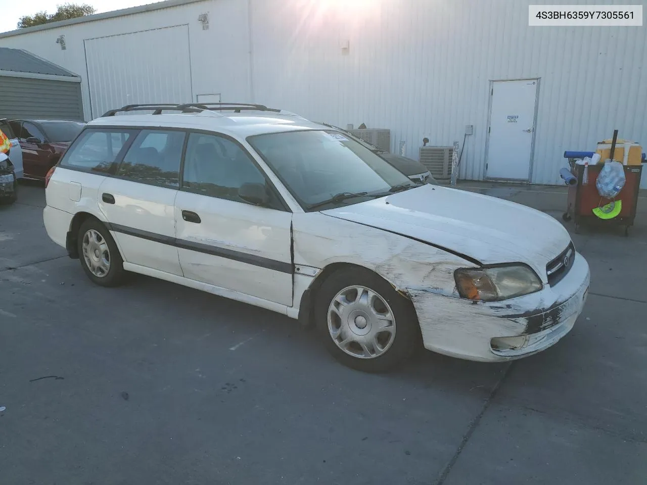 2000 Subaru Legacy L VIN: 4S3BH6359Y7305561 Lot: 75252774