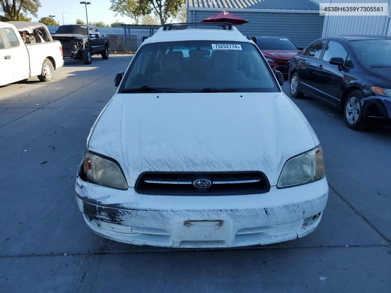 2000 Subaru Legacy L VIN: 4S3BH6359Y7305561 Lot: 75252774