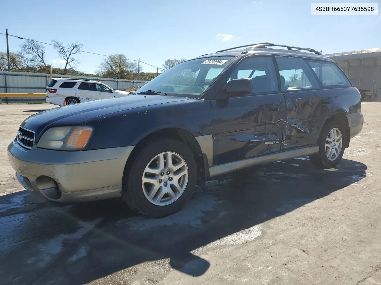 2000 Subaru Legacy Outback VIN: 4S3BH6650Y7635598 Lot: 76165664