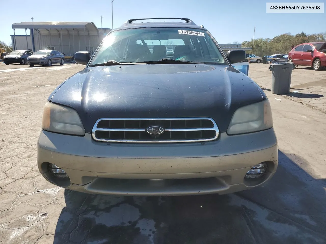 2000 Subaru Legacy Outback VIN: 4S3BH6650Y7635598 Lot: 76165664