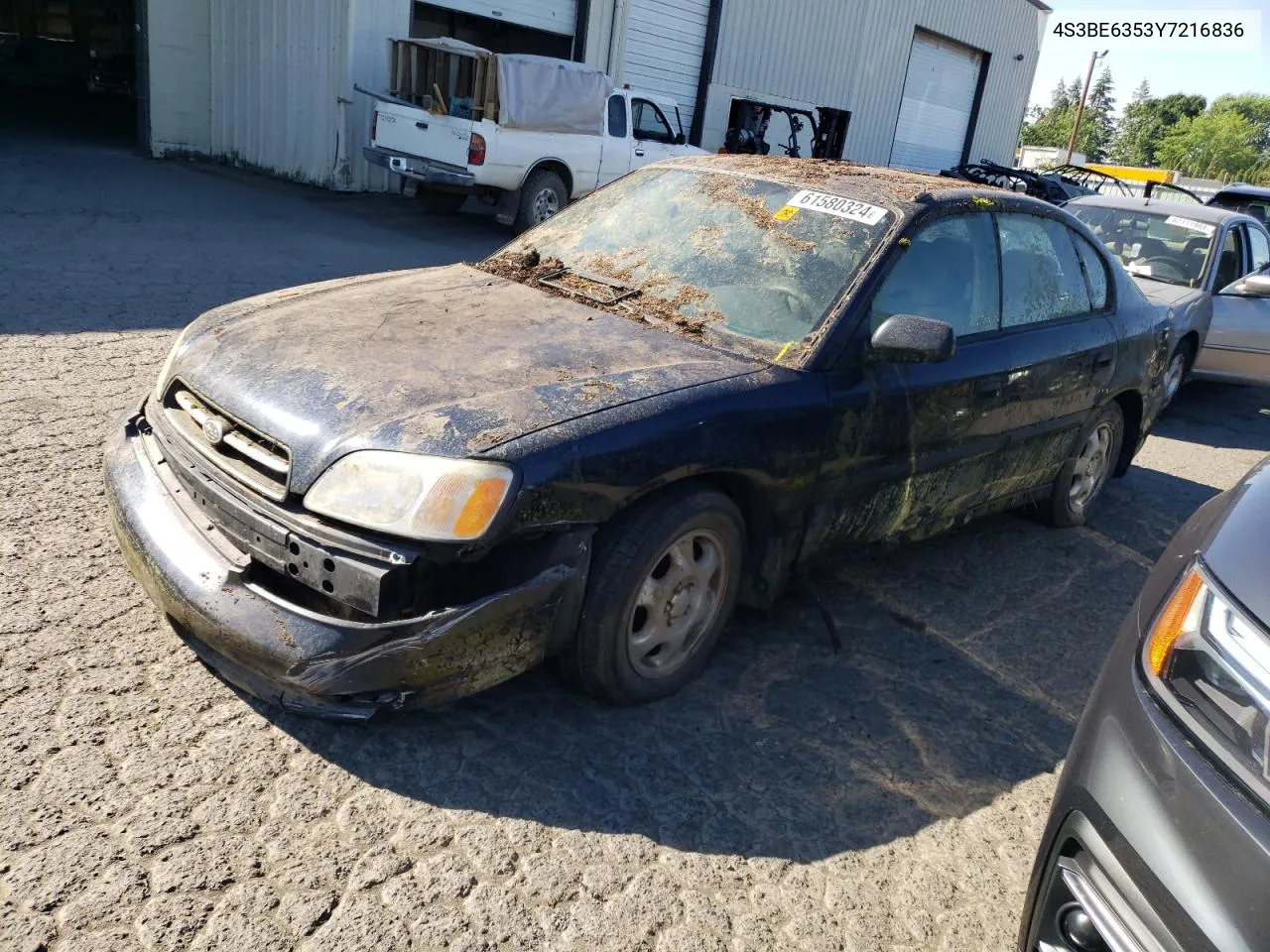 2000 Subaru Legacy L VIN: 4S3BE6353Y7216836 Lot: 77437624