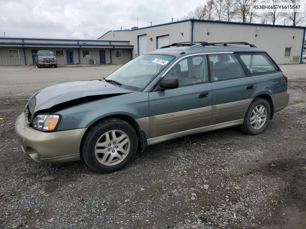 2000 Subaru Legacy Outback VIN: 4S3BH6657Y6615547 Lot: 77697164