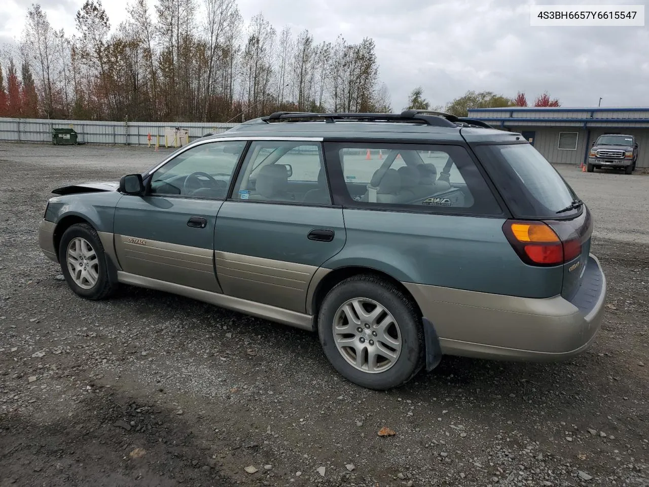 2000 Subaru Legacy Outback VIN: 4S3BH6657Y6615547 Lot: 77697164