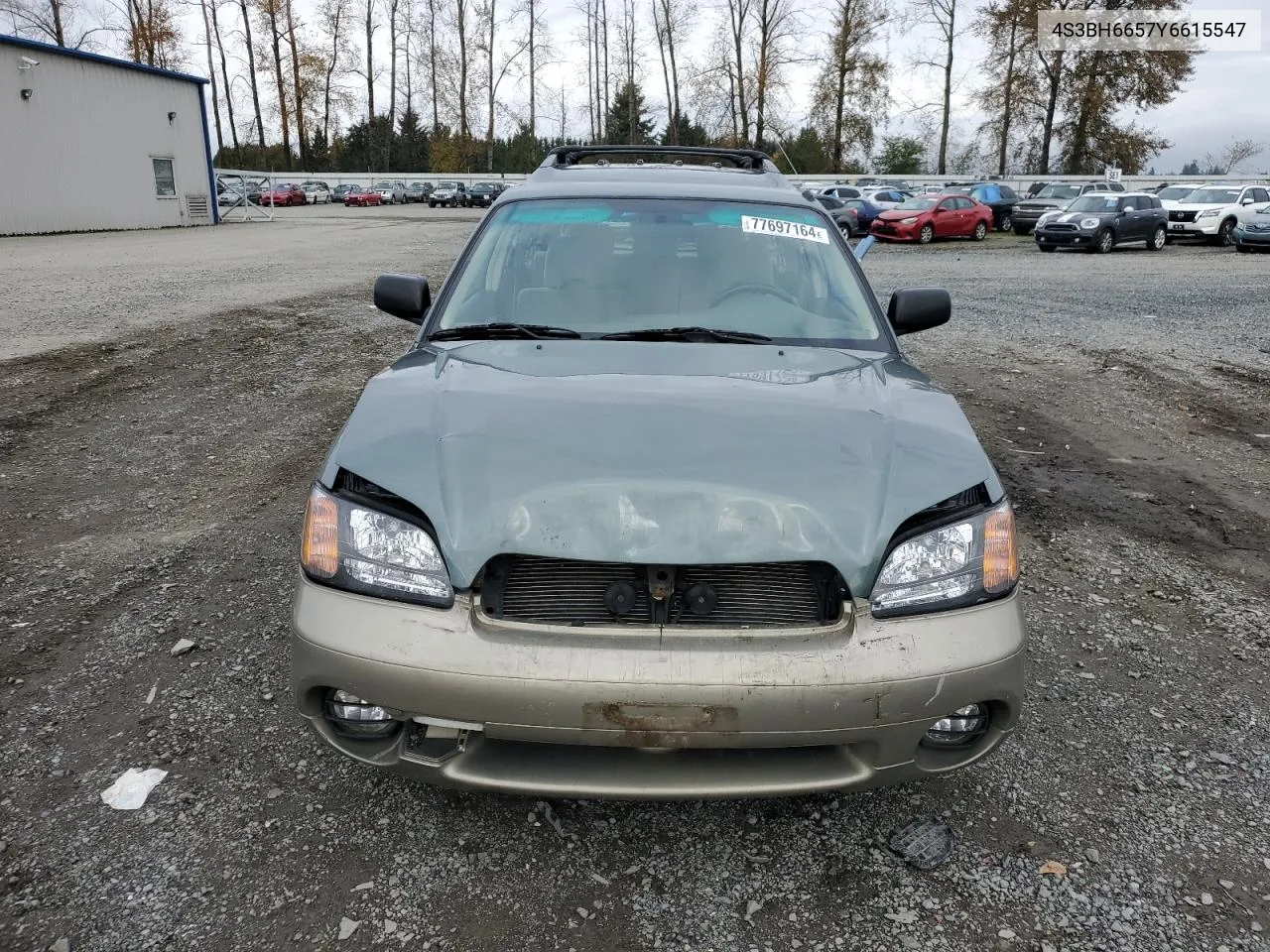 2000 Subaru Legacy Outback VIN: 4S3BH6657Y6615547 Lot: 77697164