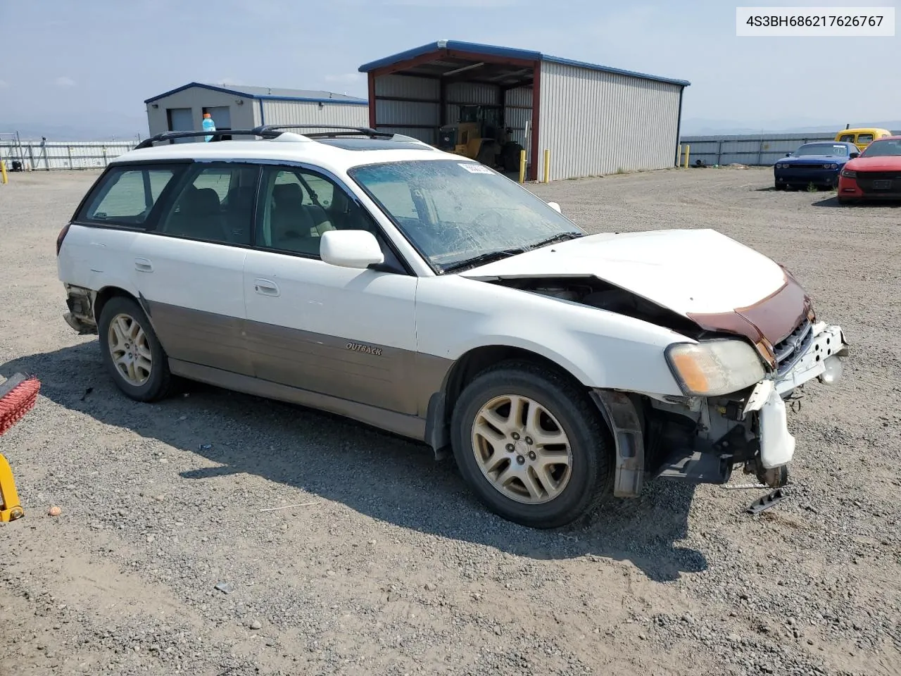 2001 Subaru Legacy Outback Limited VIN: 4S3BH686217626767 Lot: 66587064