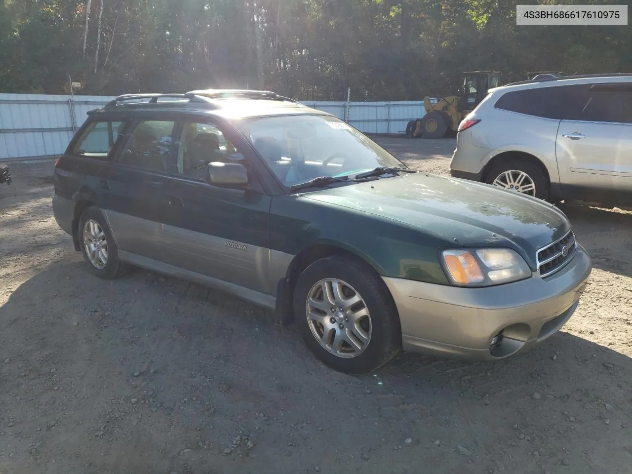 2001 Subaru Legacy Outback Limited VIN: 4S3BH686617610975 Lot: 73018574