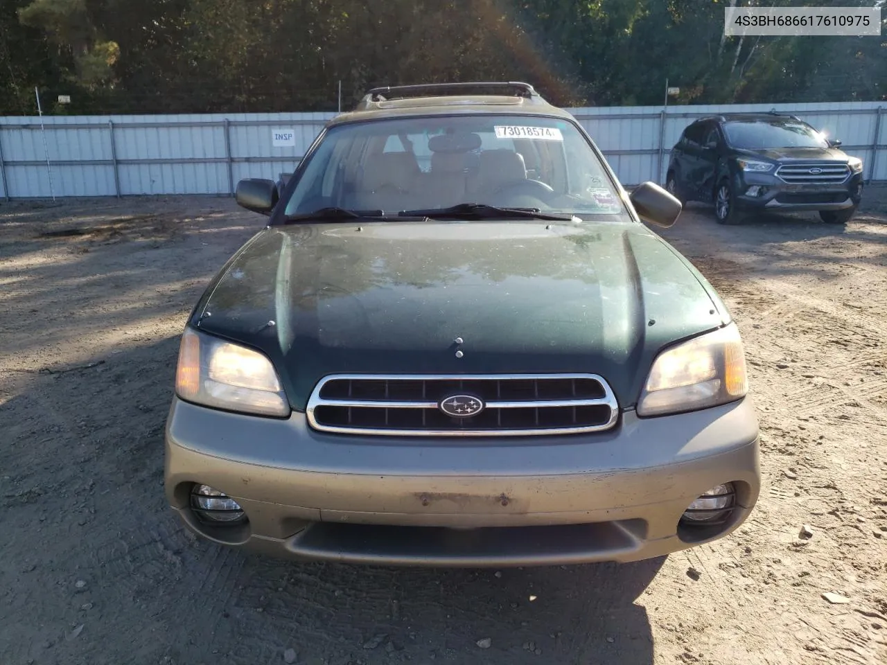 2001 Subaru Legacy Outback Limited VIN: 4S3BH686617610975 Lot: 73018574