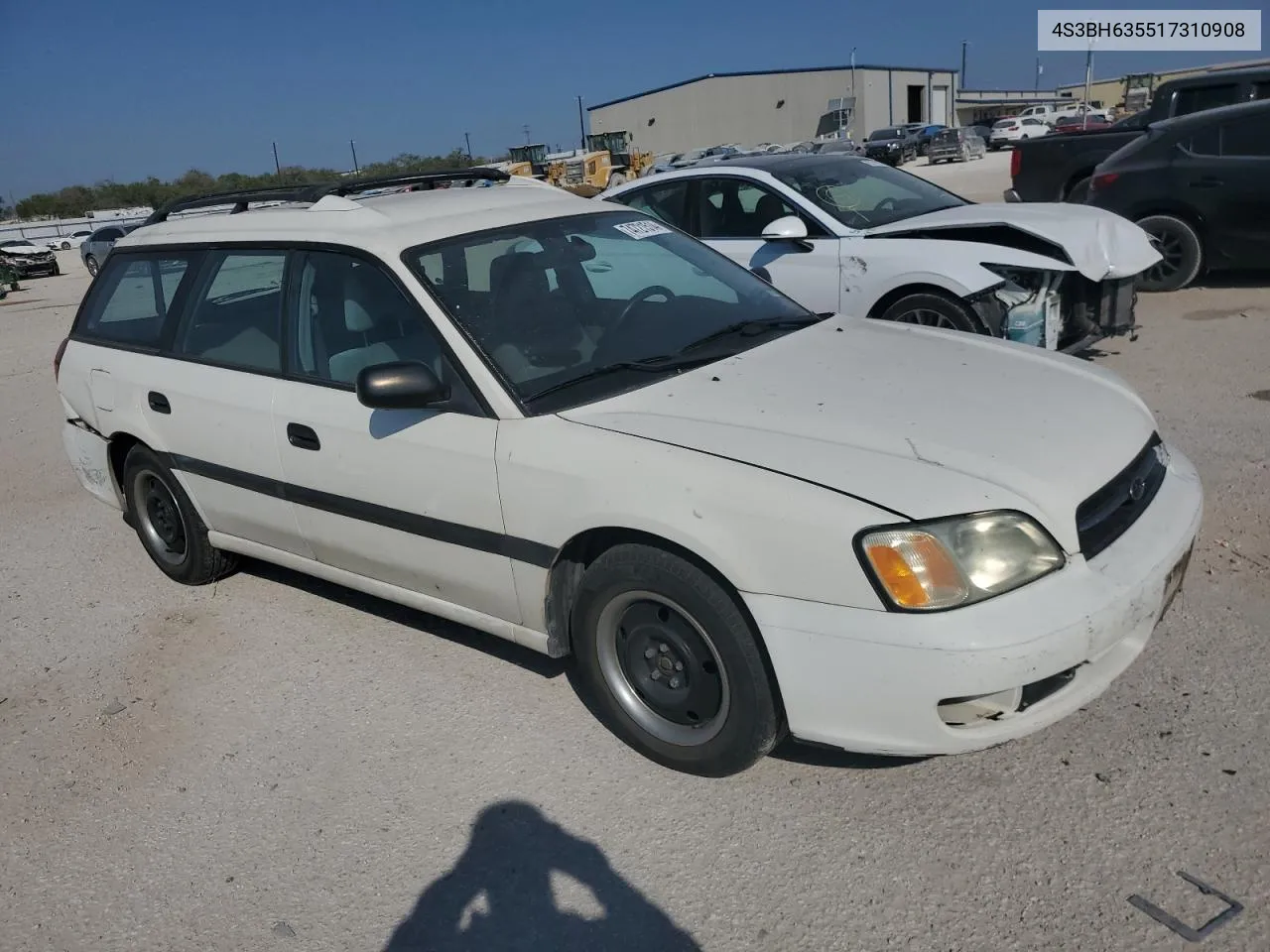 2001 Subaru Legacy L VIN: 4S3BH635517310908 Lot: 74721514