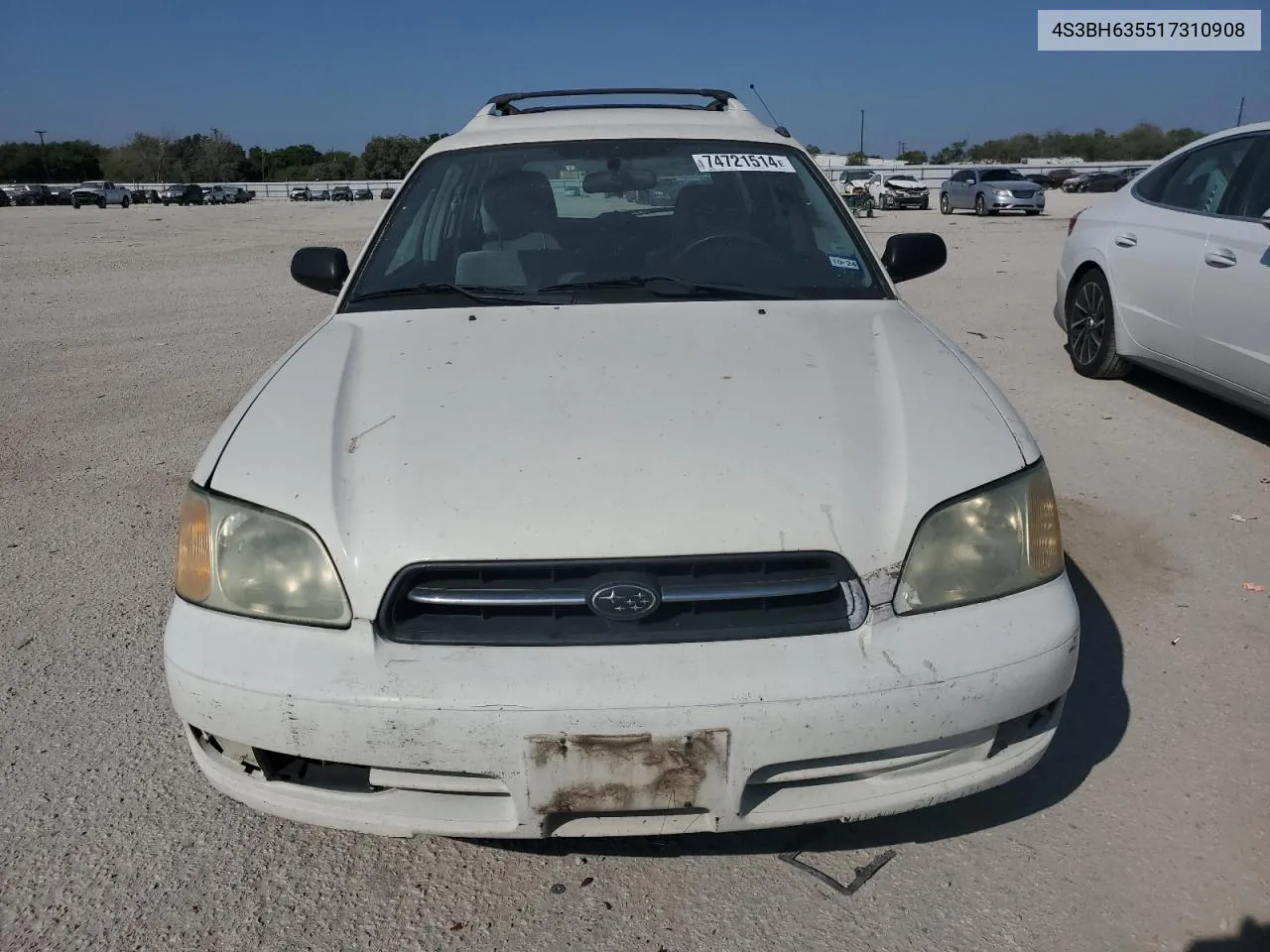 2001 Subaru Legacy L VIN: 4S3BH635517310908 Lot: 74721514