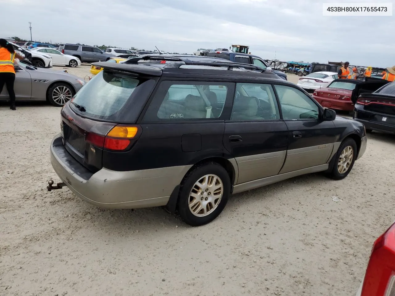 2001 Subaru Legacy Outback H6 3.0 Ll Bean VIN: 4S3BH806X17655473 Lot: 74908244