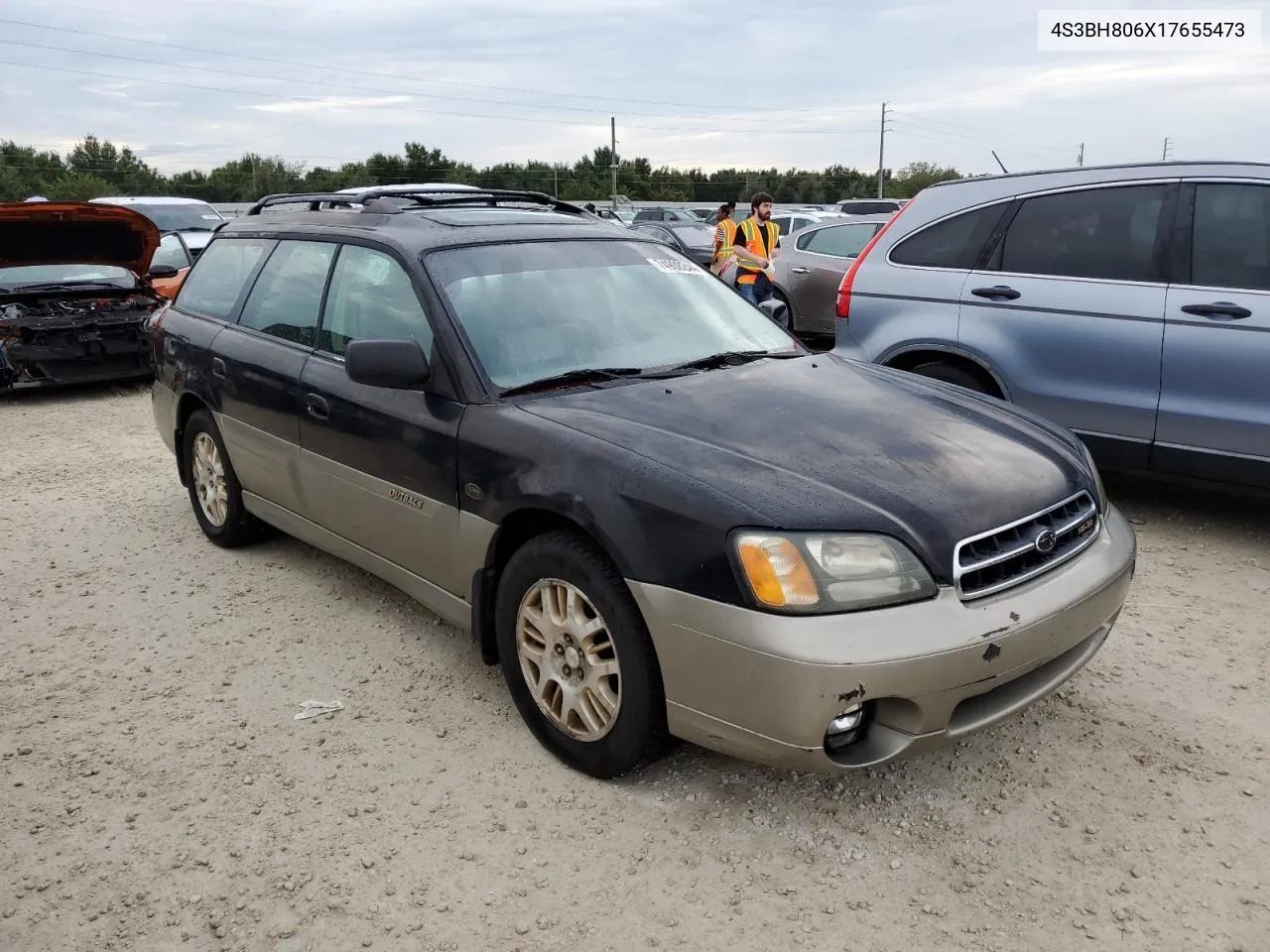 2001 Subaru Legacy Outback H6 3.0 Ll Bean VIN: 4S3BH806X17655473 Lot: 74908244