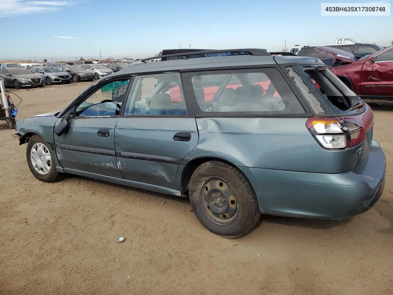 2001 Subaru Legacy L VIN: 4S3BH635X17308748 Lot: 77758764