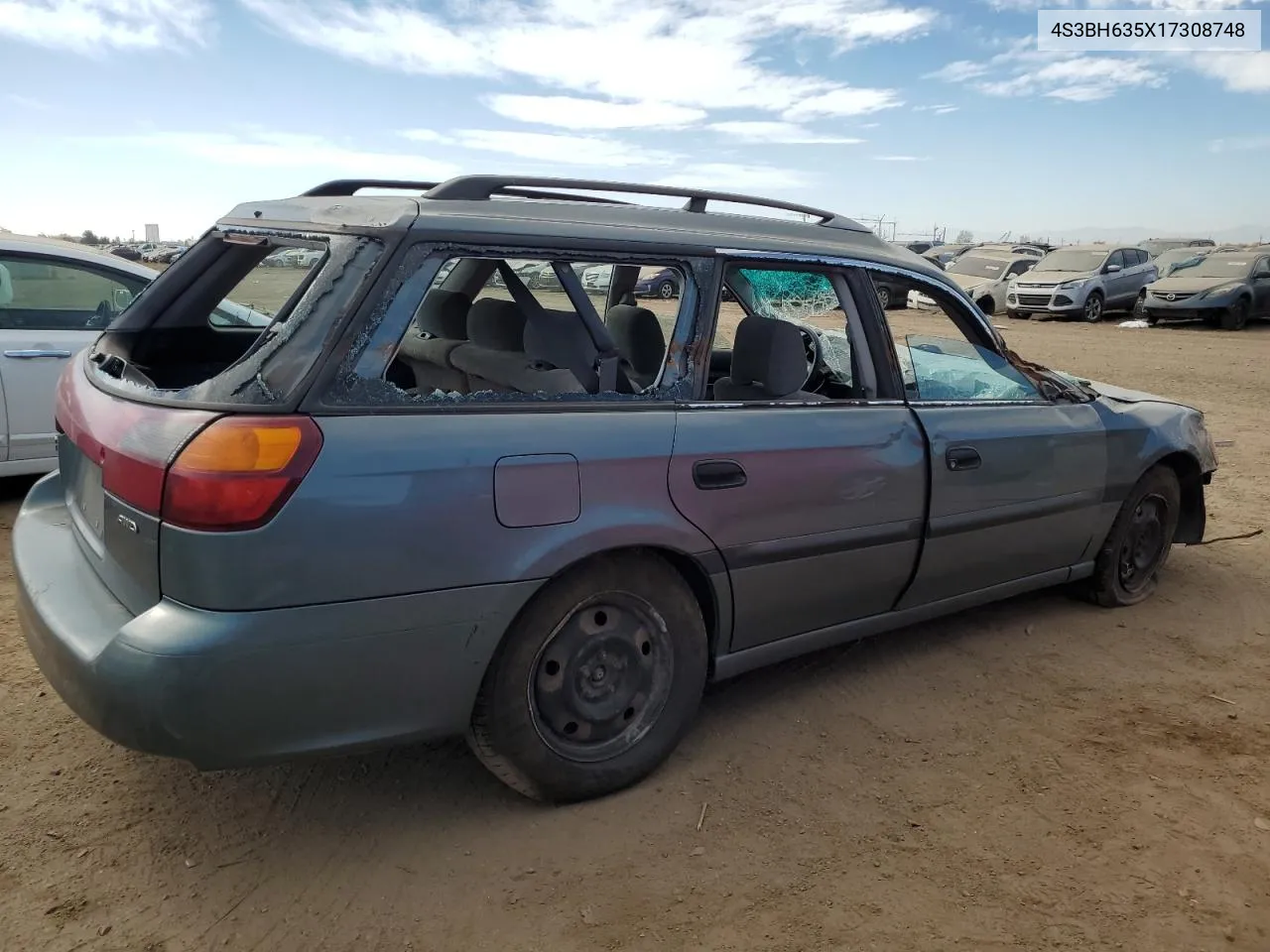 2001 Subaru Legacy L VIN: 4S3BH635X17308748 Lot: 77758764