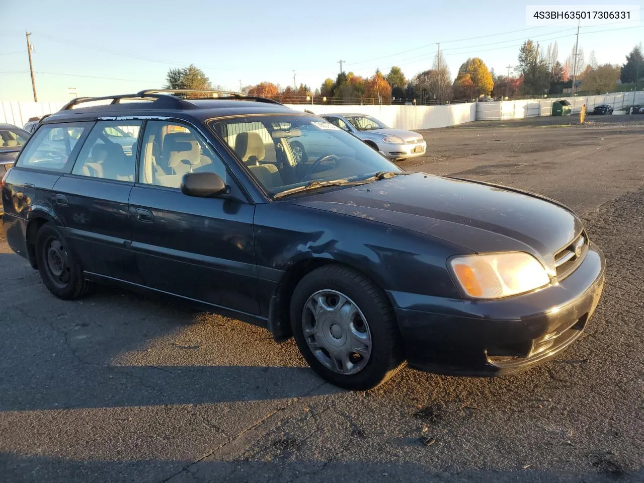 2001 Subaru Legacy L VIN: 4S3BH635017306331 Lot: 78667874