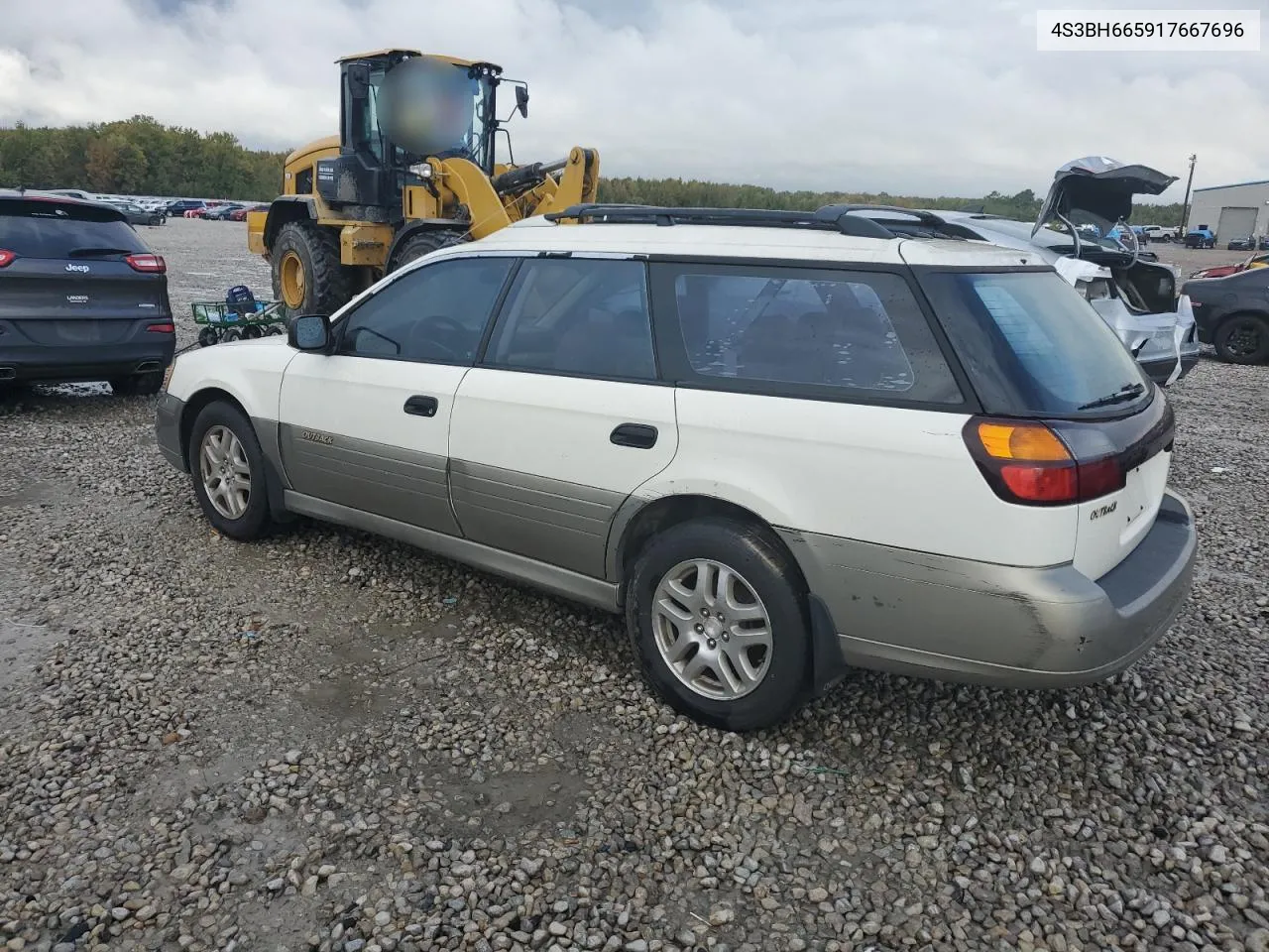 2001 Subaru Legacy Outback VIN: 4S3BH665917667696 Lot: 78710394