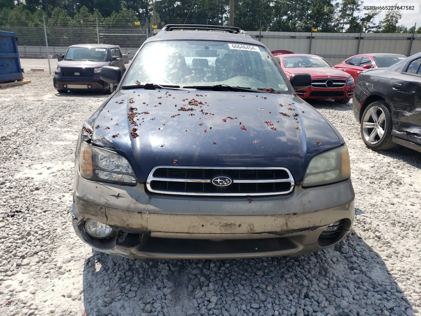 2002 Subaru Legacy Outback VIN: 4S3BH665227647582 Lot: 66646454