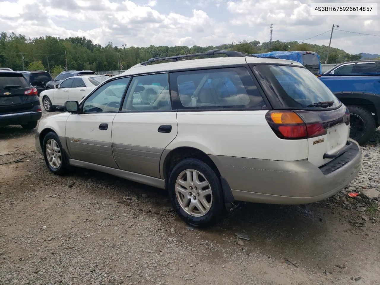 2002 Subaru Legacy Outback Awp VIN: 4S3BH675926614857 Lot: 67871504