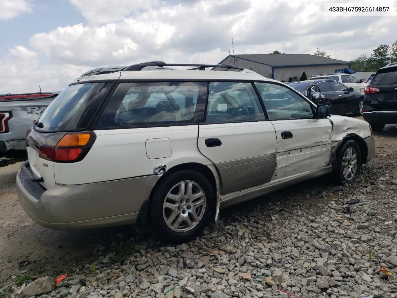 2002 Subaru Legacy Outback Awp VIN: 4S3BH675926614857 Lot: 67871504