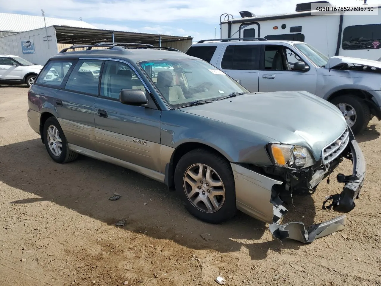 2002 Subaru Legacy Outback Awp VIN: 4S3BH675527635750 Lot: 69400314