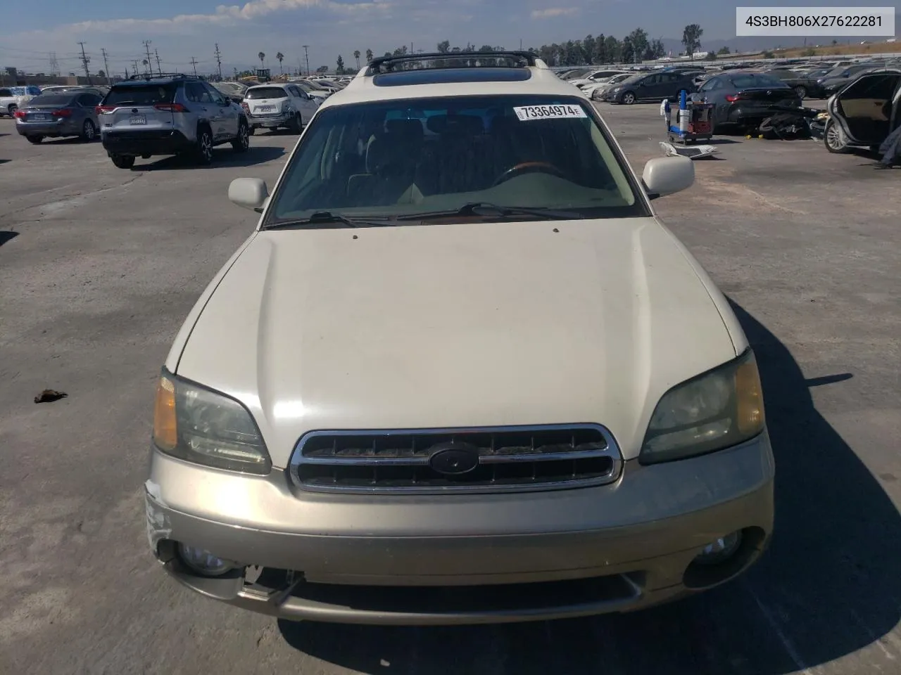 2002 Subaru Legacy Outback H6 3.0 Ll Bean VIN: 4S3BH806X27622281 Lot: 73364974