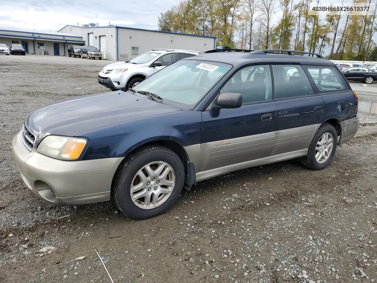 2002 Subaru Legacy Outback VIN: 4S3BH665X26613377 Lot: 73402324