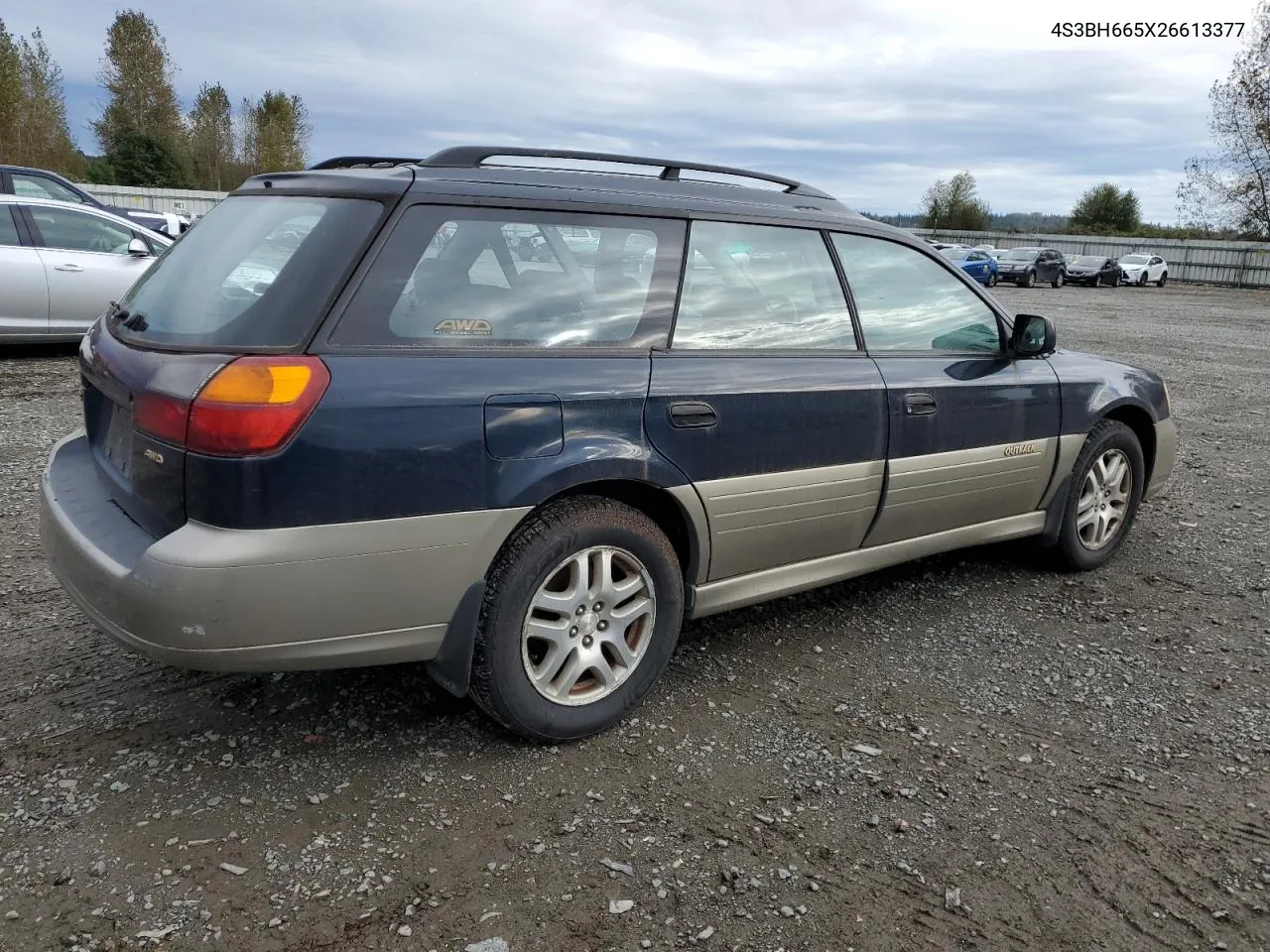 2002 Subaru Legacy Outback VIN: 4S3BH665X26613377 Lot: 73402324