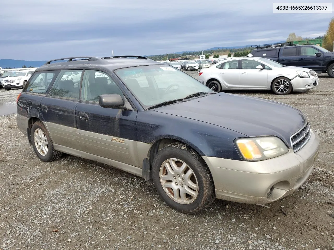 2002 Subaru Legacy Outback VIN: 4S3BH665X26613377 Lot: 73402324