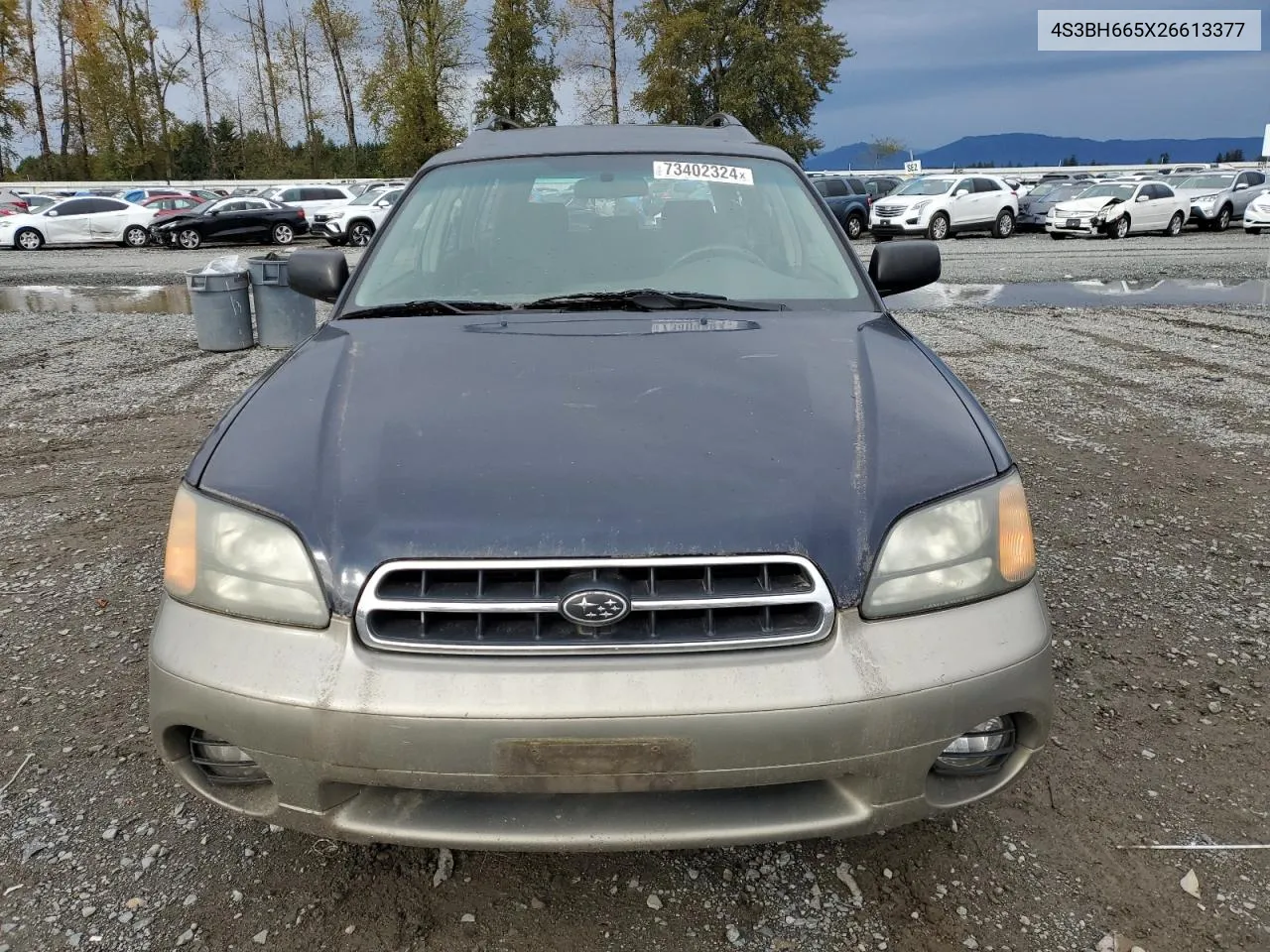 2002 Subaru Legacy Outback VIN: 4S3BH665X26613377 Lot: 73402324