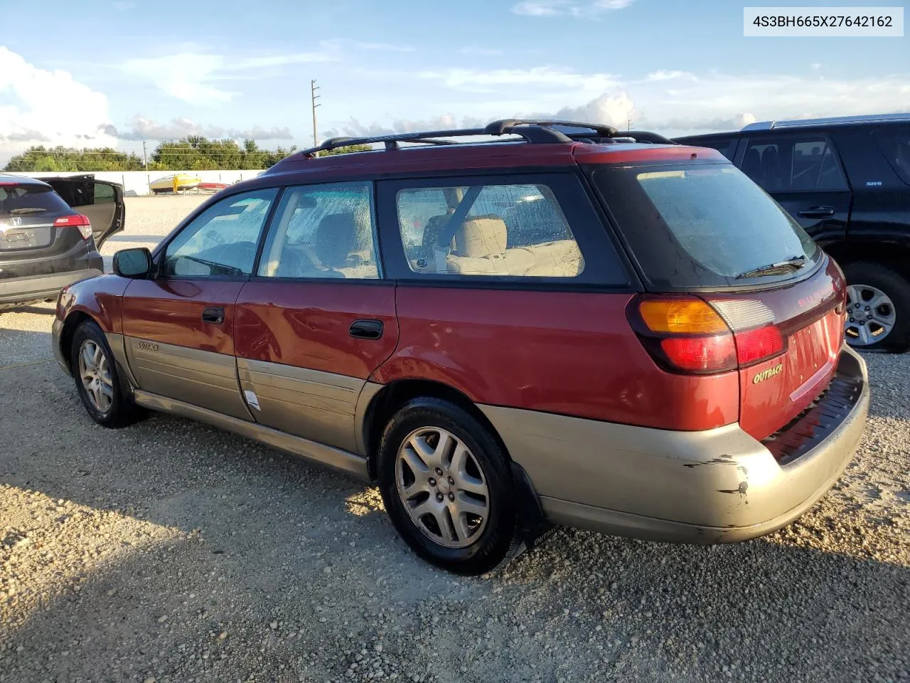 2002 Subaru Legacy Outback VIN: 4S3BH665X27642162 Lot: 73830374