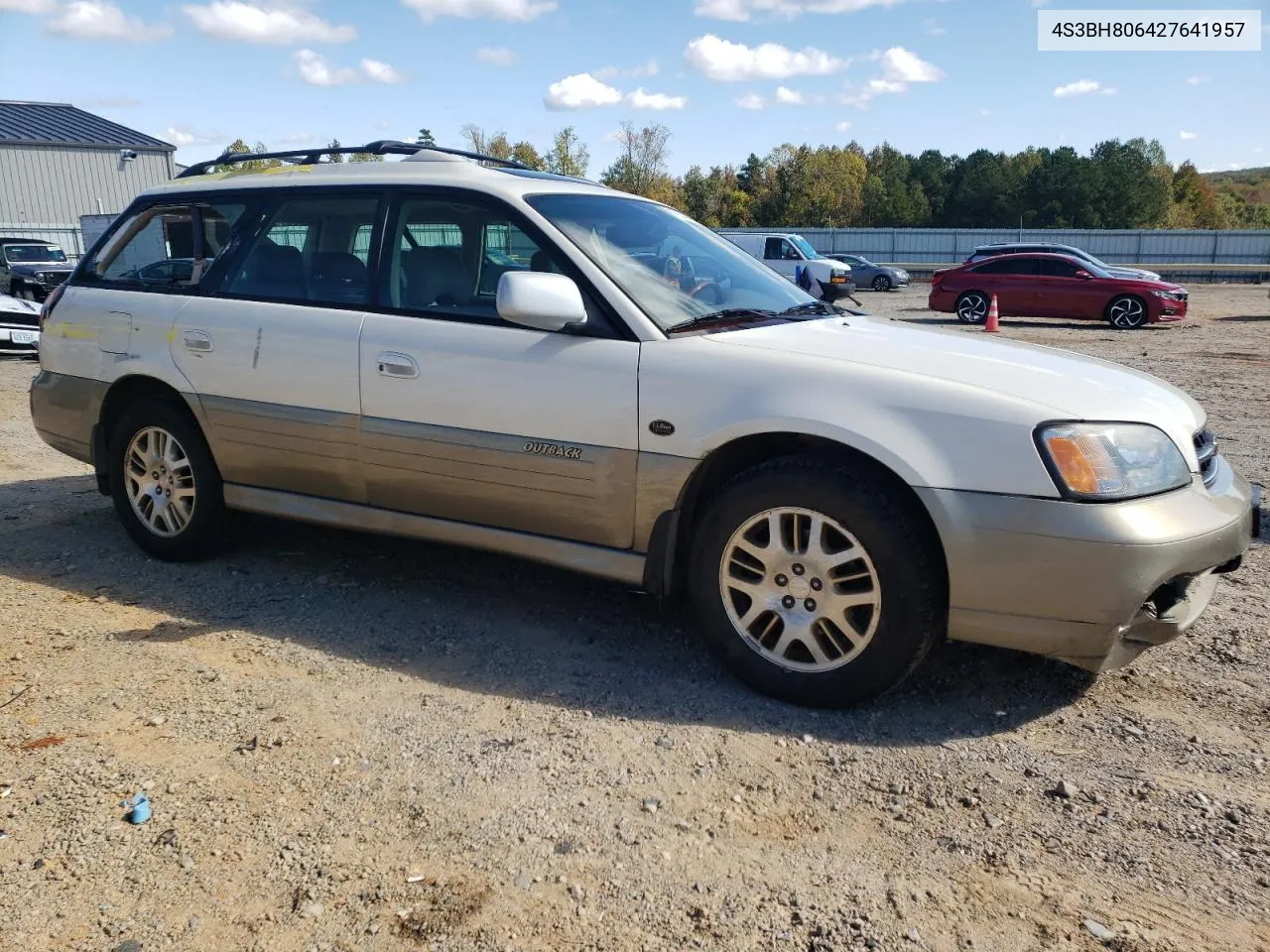 2002 Subaru Legacy Outback H6 3.0 Ll Bean VIN: 4S3BH806427641957 Lot: 76340594