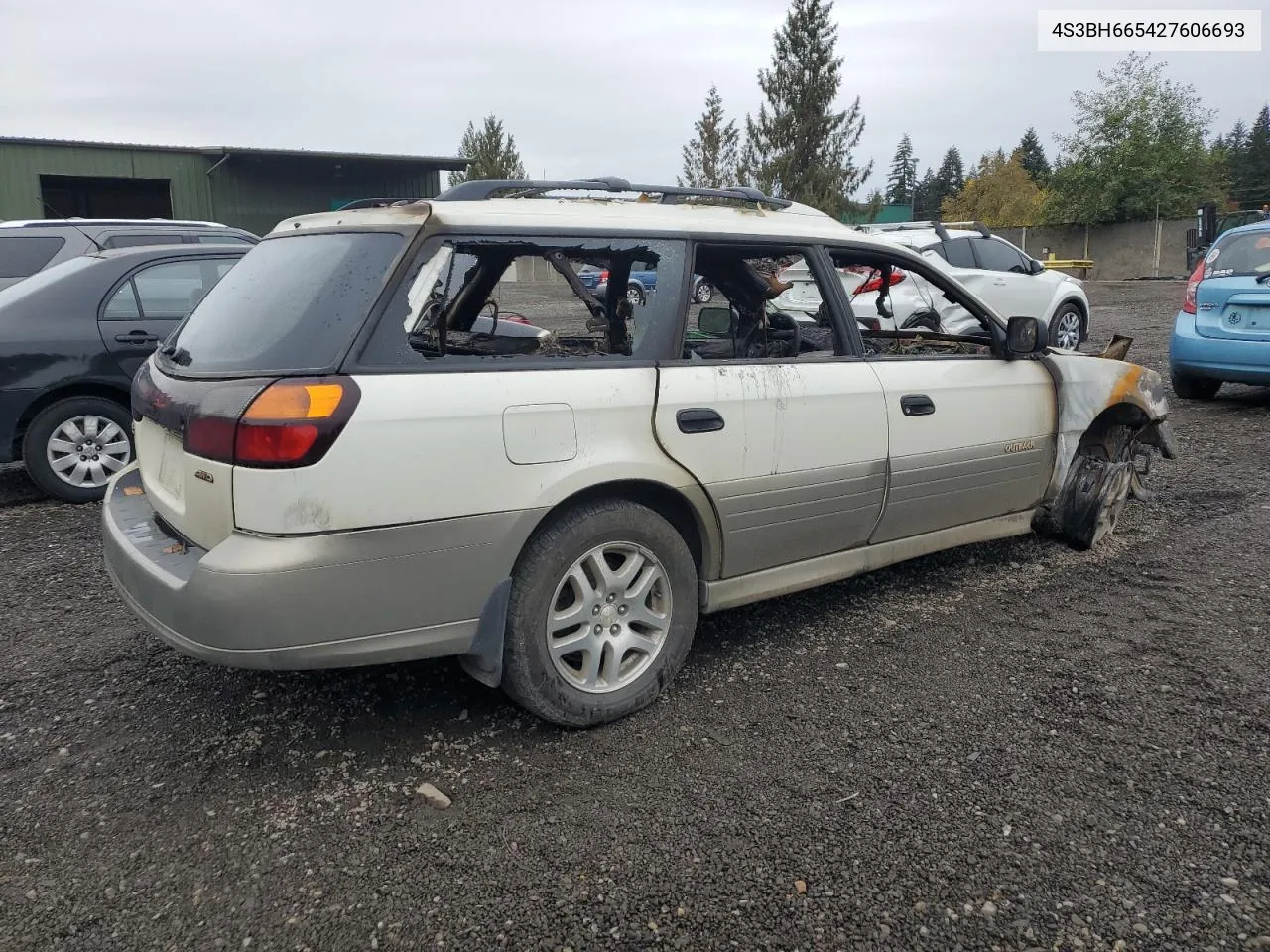 2002 Subaru Legacy Outback VIN: 4S3BH665427606693 Lot: 76756764