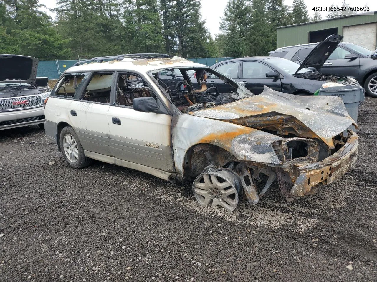 2002 Subaru Legacy Outback VIN: 4S3BH665427606693 Lot: 76756764