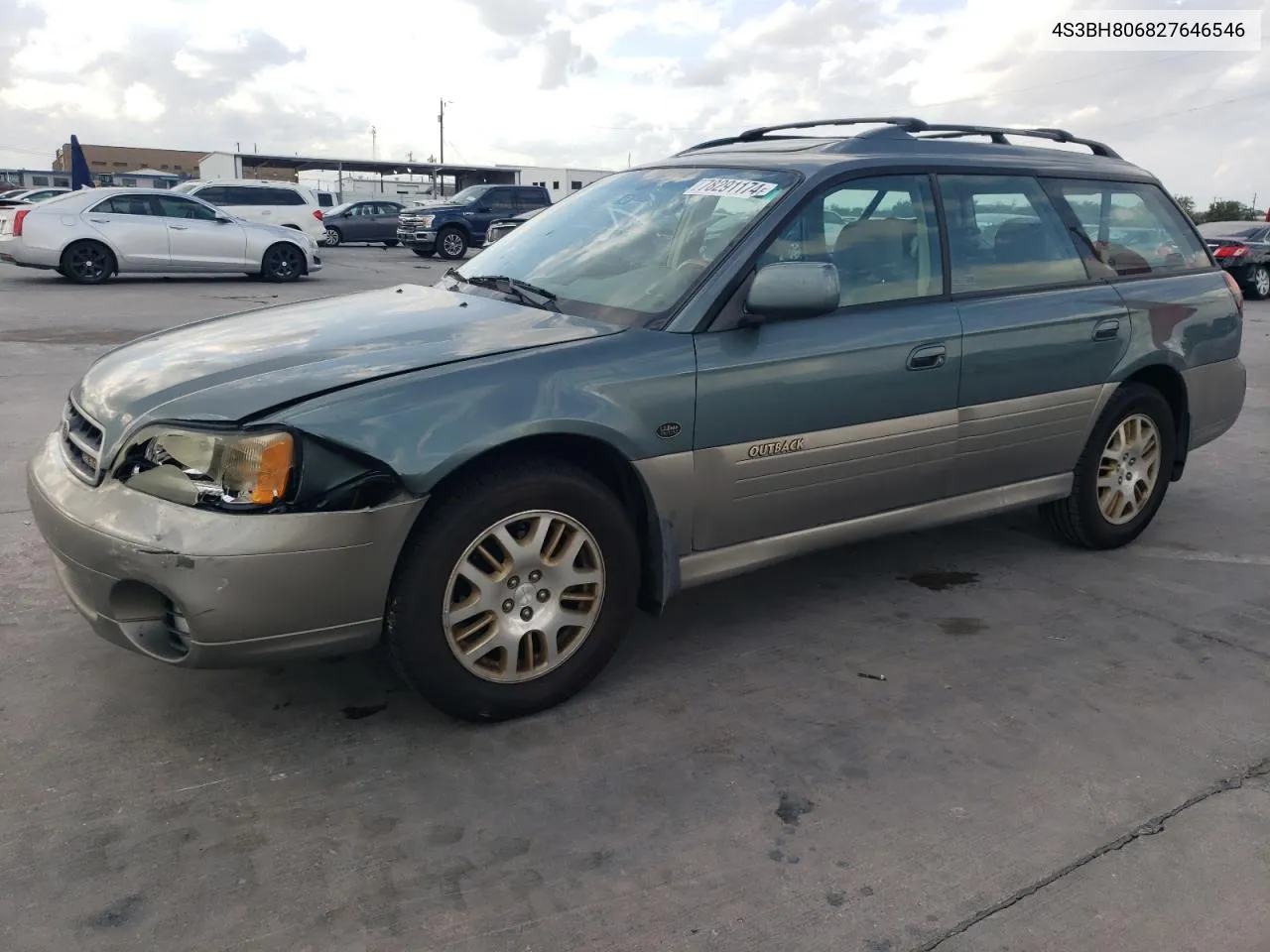 4S3BH806827646546 2002 Subaru Legacy Outback H6 3.0 Ll Bean