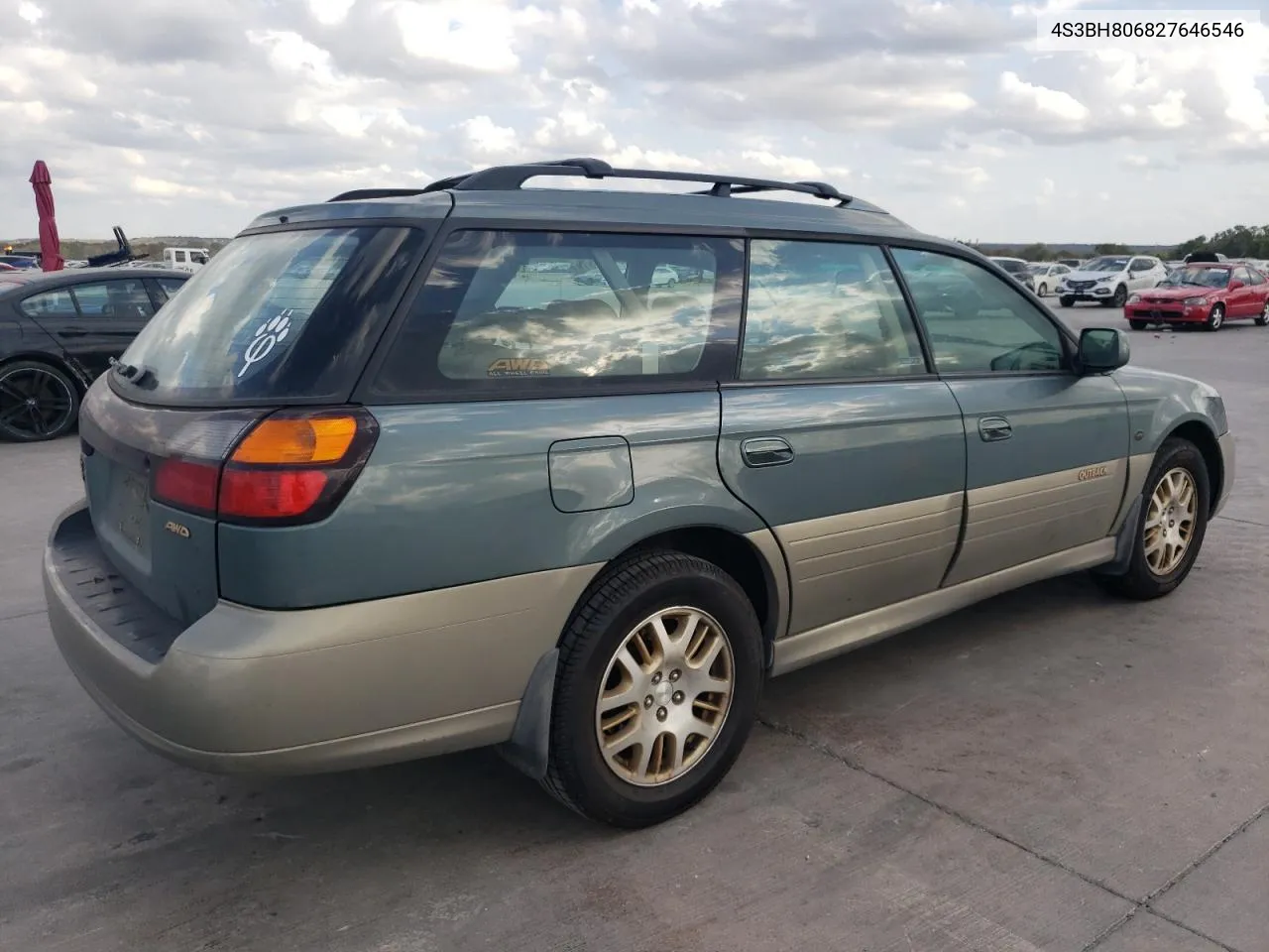 4S3BH806827646546 2002 Subaru Legacy Outback H6 3.0 Ll Bean