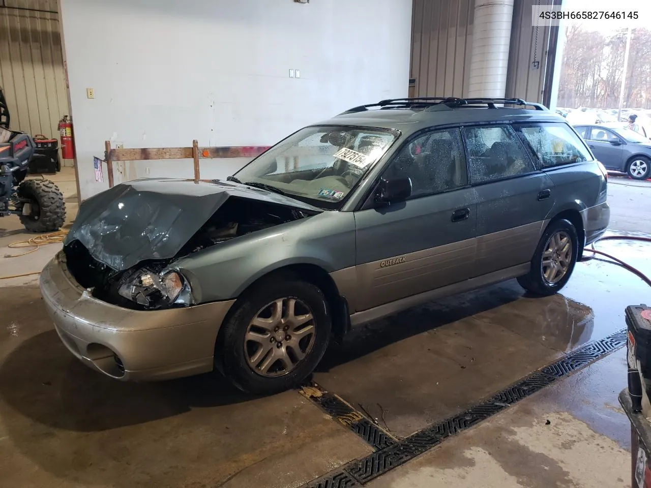 2002 Subaru Legacy Outback VIN: 4S3BH665827646145 Lot: 79275154