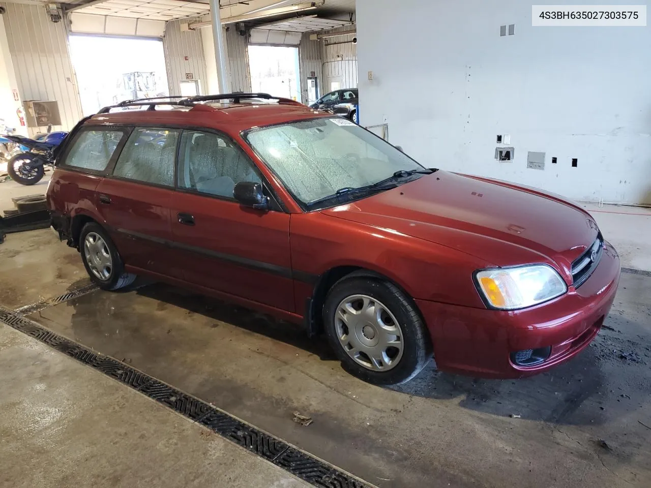 2002 Subaru Legacy L VIN: 4S3BH635027303575 Lot: 79429344