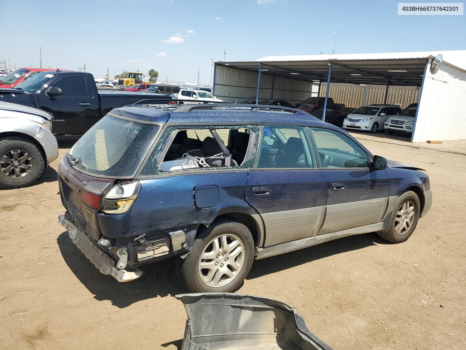 4S3BH665737642301 2003 Subaru Legacy Outback